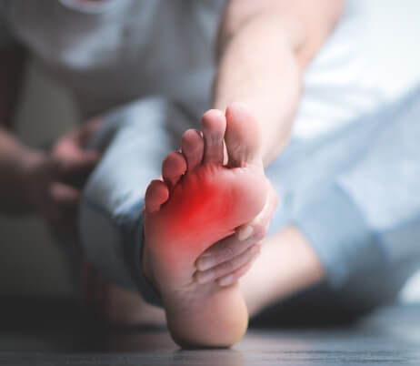Woman in need of foot and ankle surgery in Naples, FL
