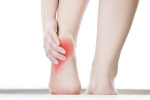 Pain in the female foot